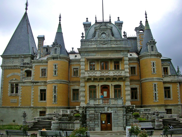 Massandra Palace, north face